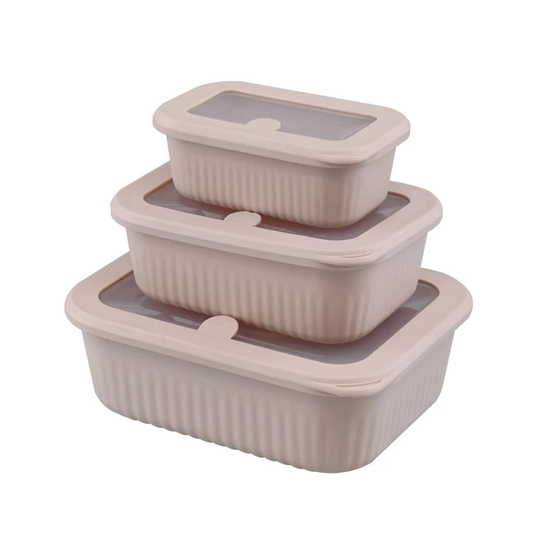 ظرف نگهدارنده  سام ست مدل فریزری مجموعه سه عددی