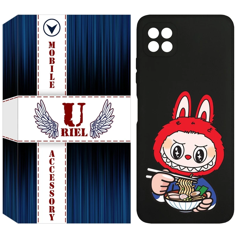 کاور یوریل مدل KSH کد 117 طرح عروسک لبوبو مناسب برای گوشی موبایل سامسونگ Galaxy A22 5G