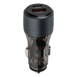 شارژر فندکی 90 وات دو پورت هایکواستار مدل HS-CC27