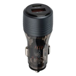 شارژر فندکی 90 وات دو پورت هایکواستار مدل HS-CC27