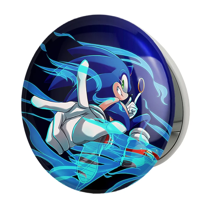 آینه جیبی خندالو طرح سونیک (Sonic) مدل تاشو کد 37019