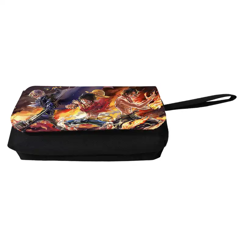 جامدادی مدل دوزیپ طرح انیمه وان پیس کد NI1370