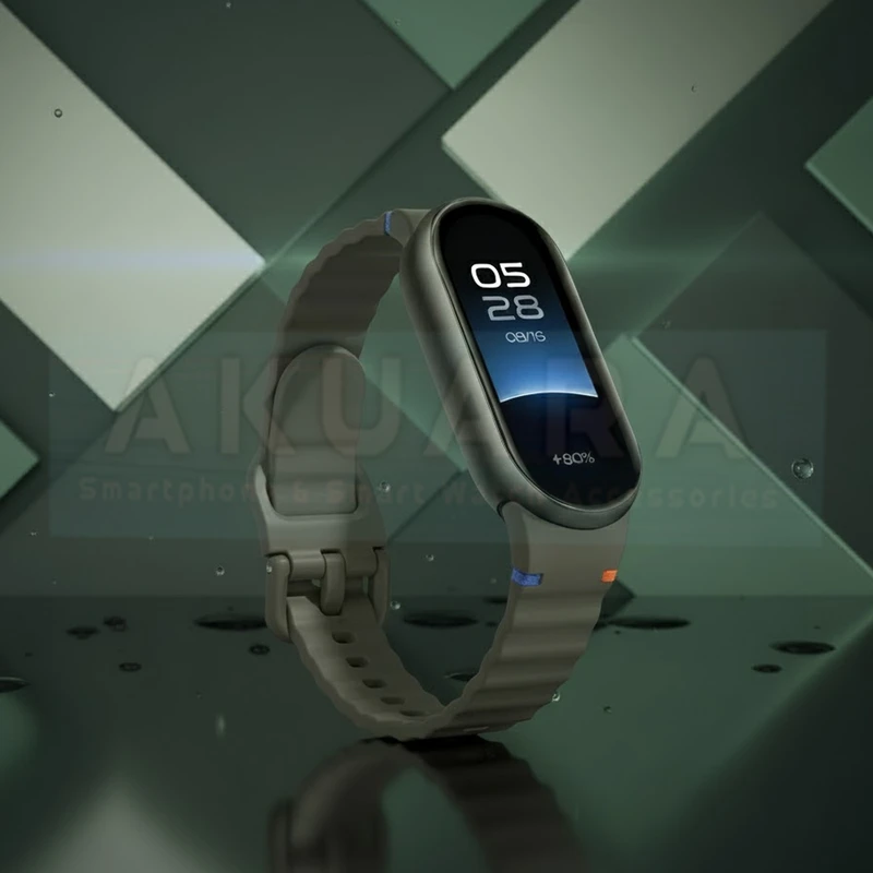 عکس شماره 5 : بند آکوآرا مدل newvmb مناسب برای ساعت هوشمند شیائومی mi band 8-9-10 12mm