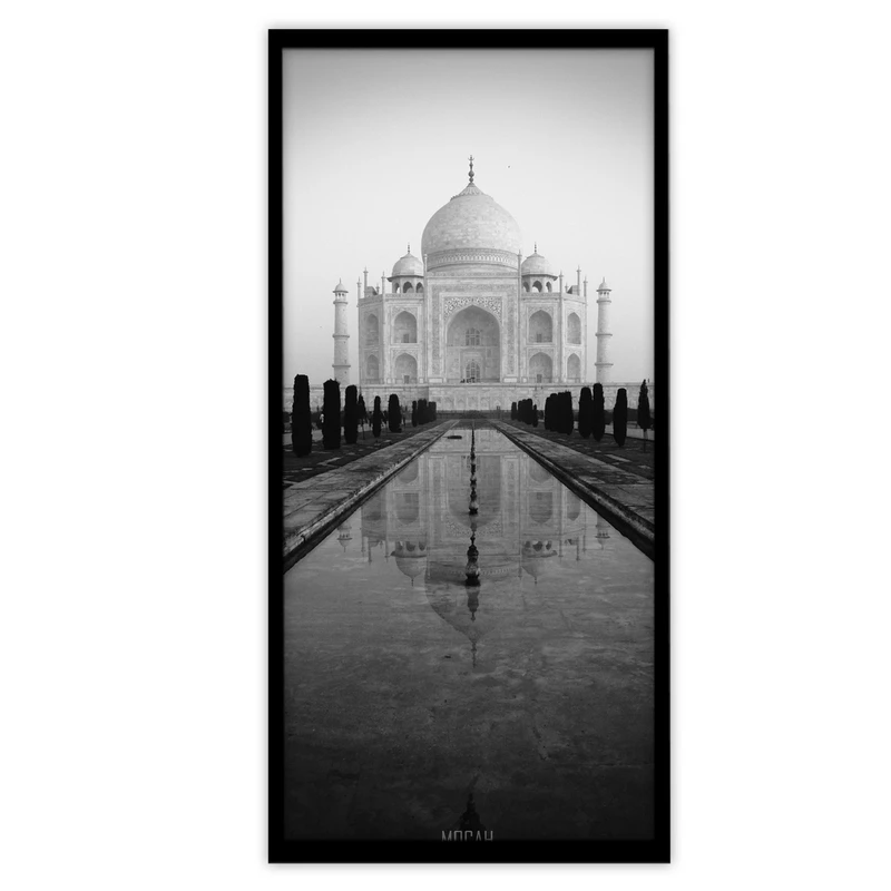 تابلو بکلیت طرح منظره تاج محل هند مدل B-S3475