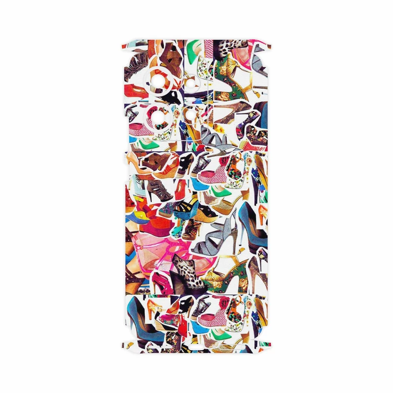برچسب پوششی ماهوت مدل Collage of High heel Shoes-FullSkin مناسب برای گوشی موبایل موتورولا Edge 50 Pro