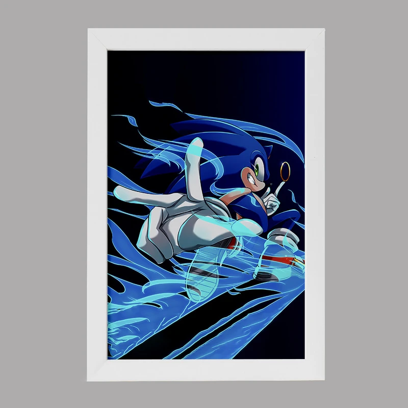 تابلو خندالو مدل سونیک (Sonic) کد 37019