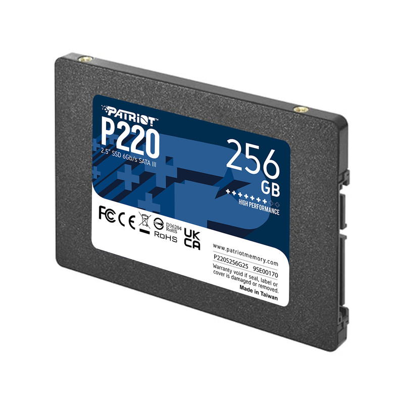 اس اس دی اینترنال SATA III پتریوت مدل P220 ظرفیت 256 گیگابایت