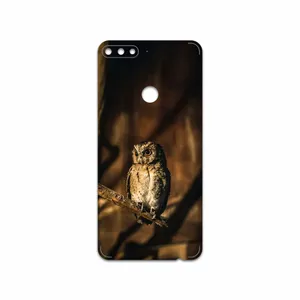 MAHOOT Owl Cover Sticker for Huawei Y7 Prime 2018