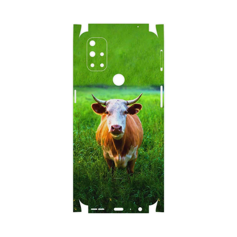 برچسب پوششی ماهوت مدل Cow-FullSkin مناسب برای گوشی موبایل وان پلاس Nord N10 5G
