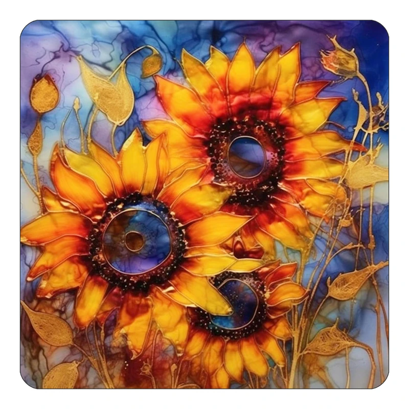 مگنت کاکتی طرح نقاشی رنگ روغن مدل mp72596