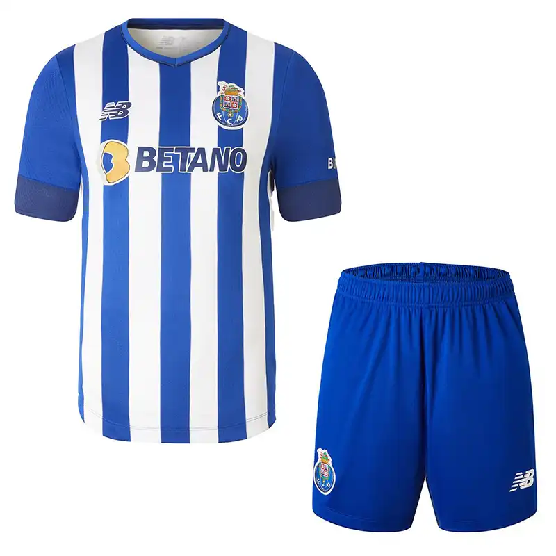 ست تی شرت و شلوارک ورزشی مردانه مدل پورتو Home 2023