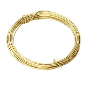 سیم مفتول ساخت زیورالات مدل برنجی یک میل