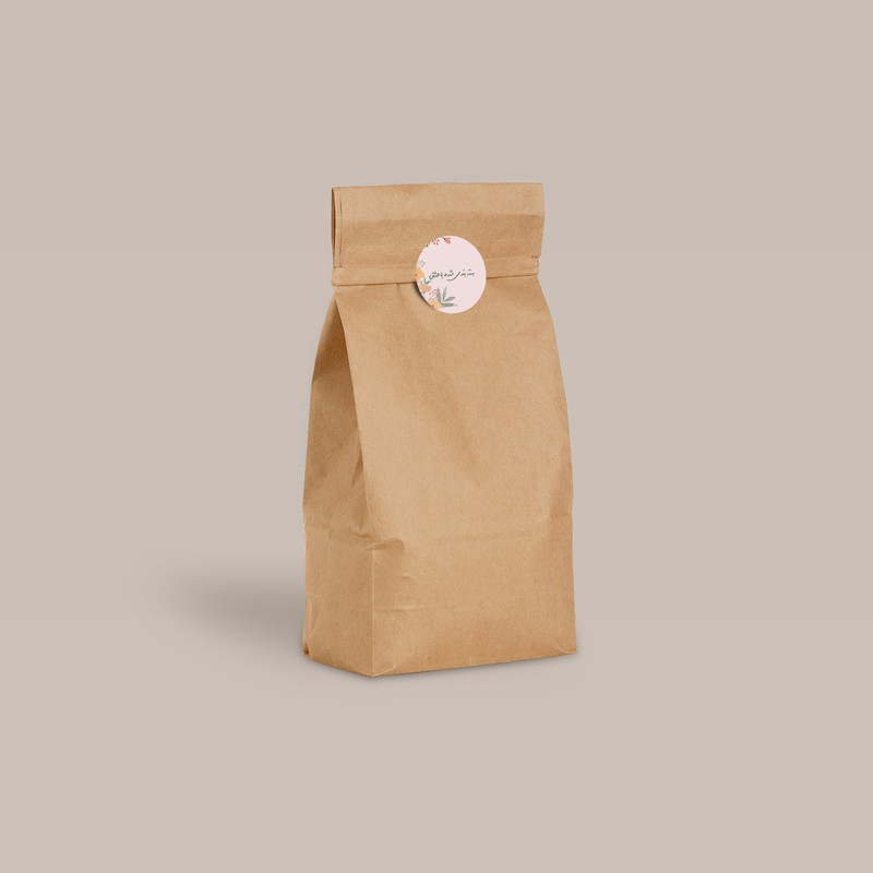 برچسب باژیکان مدل بسته بندی شده با عشق  کد 21133255 بسته 20 عددی