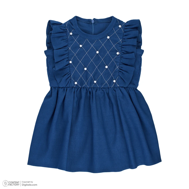 عکس شماره 3 : پیراهن دخترانه مدل مرواريد کد 10