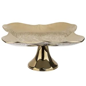 شیرینی خوری پایه دار سی دا مدل پروانه کد LZ002