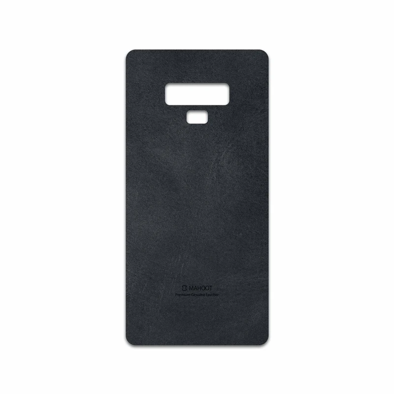 برچسب پوششی ماهوت مدل Graphite Buffalo Leather مناسب برای گوشی موبایل سامسونگ Galaxy Note 9