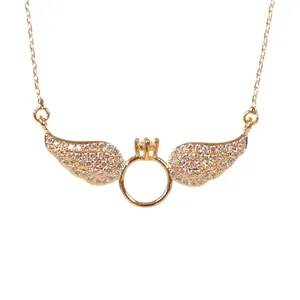 گردنبند سین گالری مدل انگشتر عشق  sg301