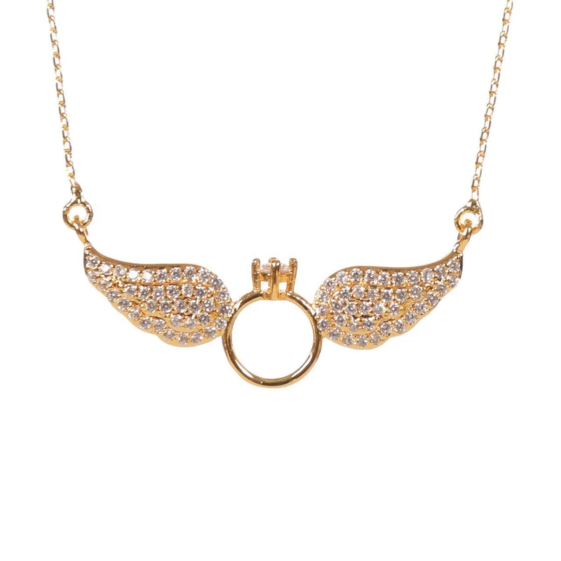 گردنبند سین گالری مدل انگشتر عشق sg301