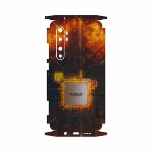 MAHOOT AMD Brand-FullSkin Cover Sticker for Xiaomi Mi Note 10 Lite