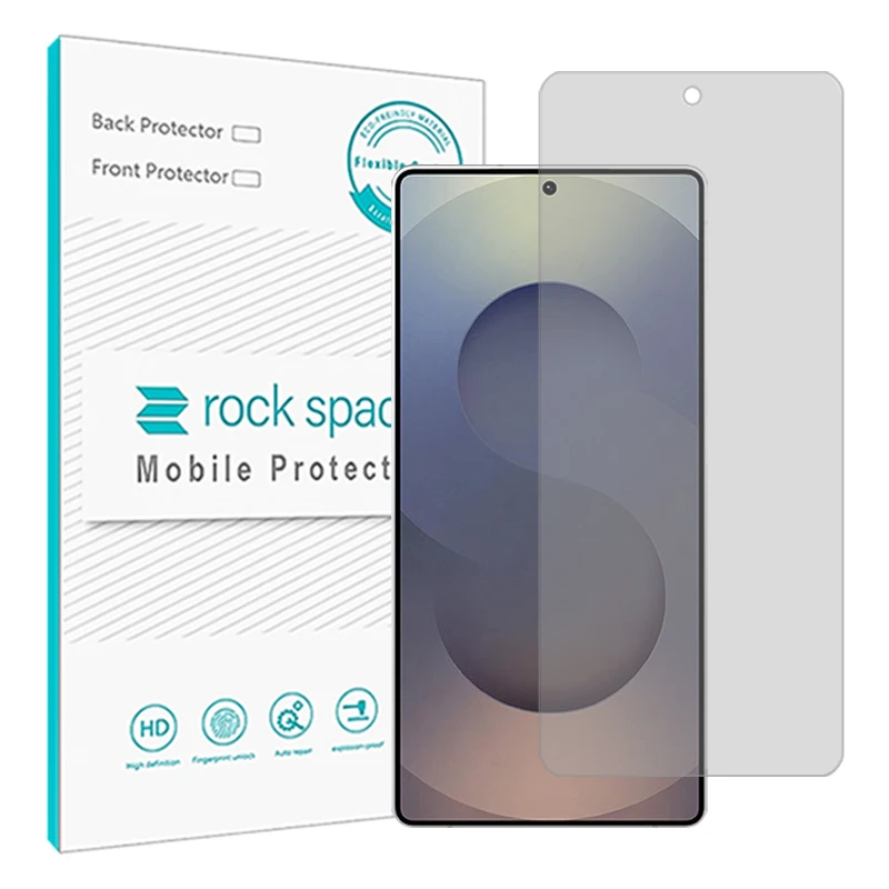 محافظ صفحه نمایش مات راک اسپیس مدل هیدروژلی مناسب برای گوشی موبایل سامسونگ Galaxy S25 Ultra