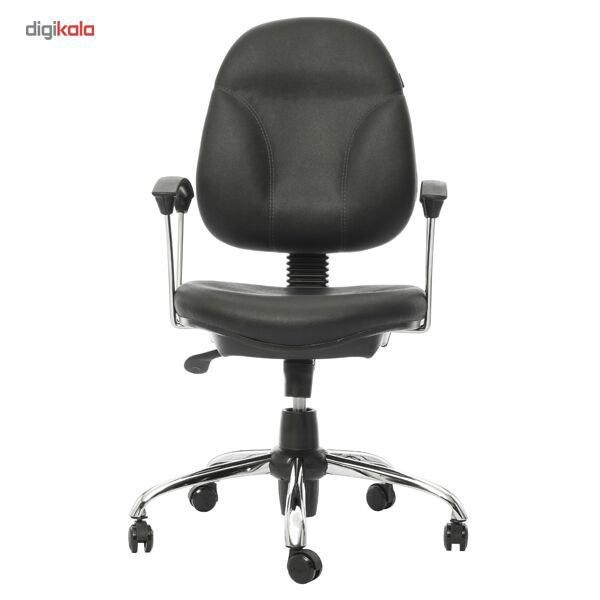 صندلی اداری چرمی راد سیستم مدل J304T