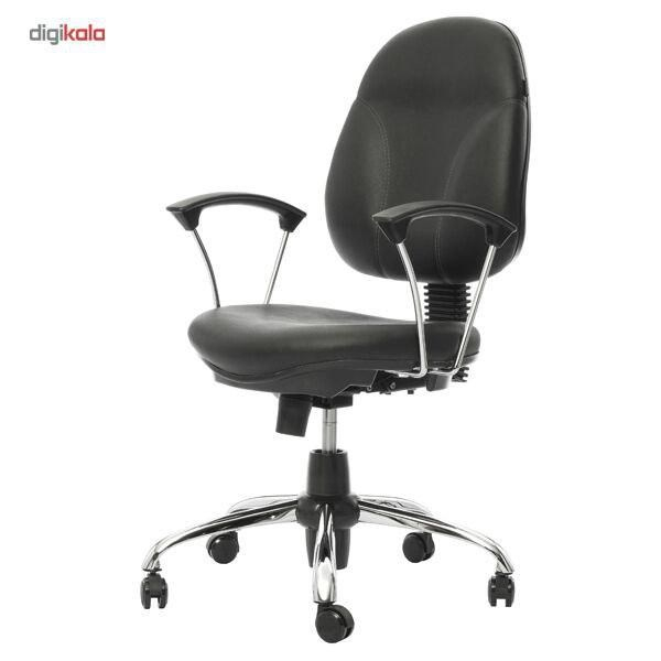صندلی اداری چرمی راد سیستم مدل J304T