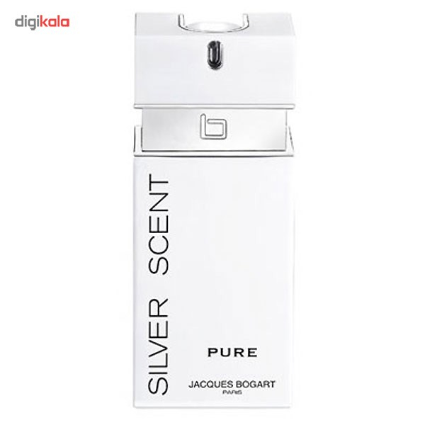 ادو تویلت مردانه ژاک بوگارت مدل Silver Scent Pure حجم 100 میلی لیتر