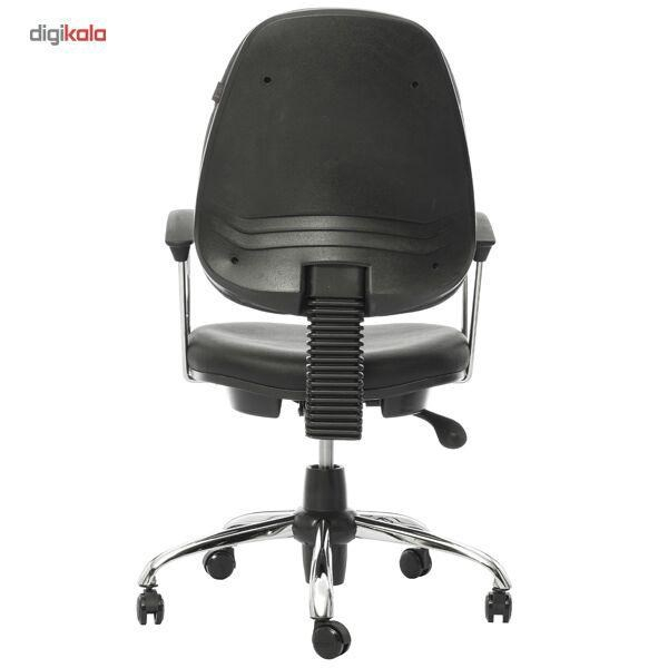 صندلی اداری چرمی راد سیستم مدل J304T