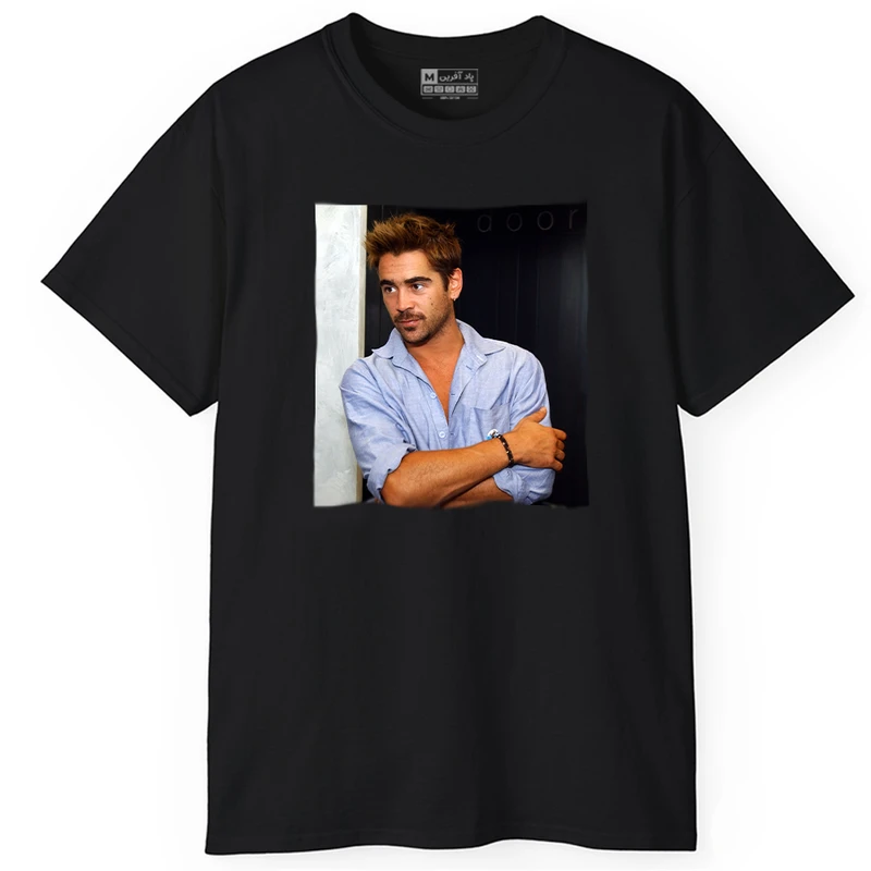 تی شرت آستین کوتاه مردانه پاد آفرین مدل کالین فارل کد PT181