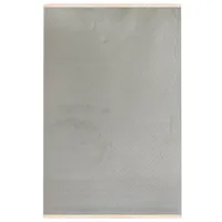 فرش ماشینی 320 شانه زمرد مشهد زمینه کرم حاشیه کرم طرح شگی