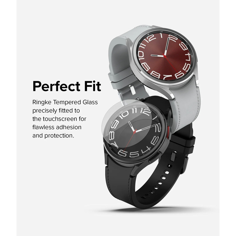 محافظ صفحه نمایش شیشه ای بادیگارد مدل GW مناسب برای ساعت هوشمند سامسونگ Galaxy Watch 6 Classic 43mm