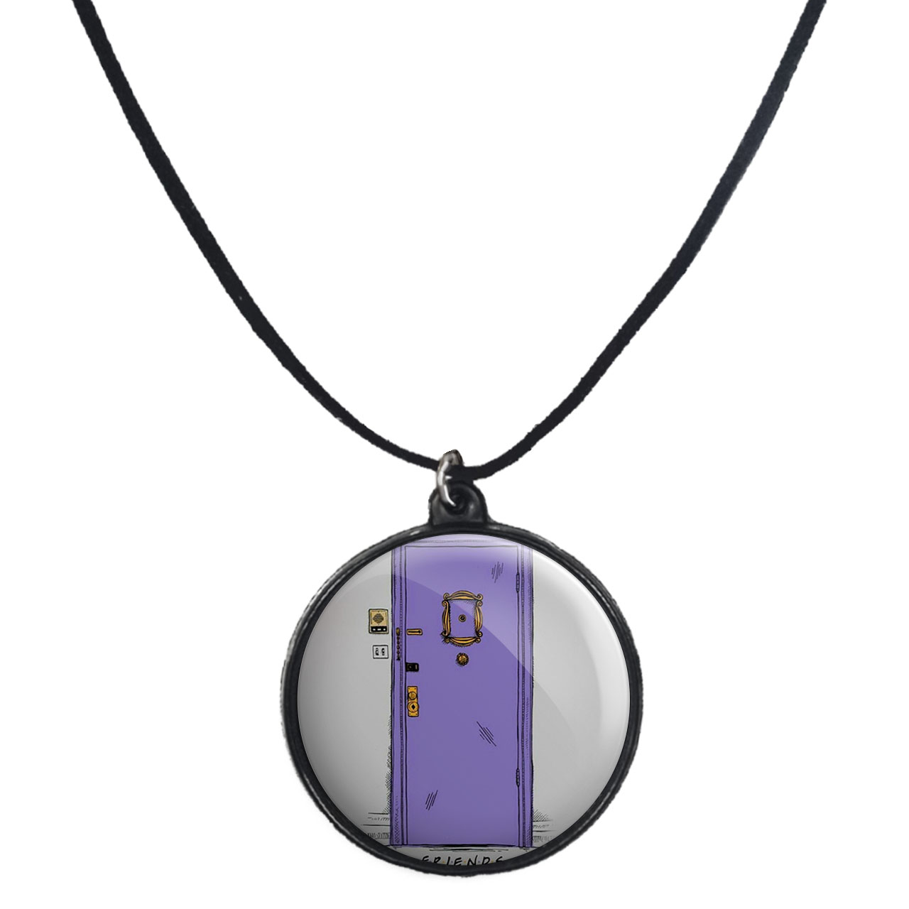 گردنبند پرمانه طرح فرندز کد pmb.18848 مدل دو طرفه