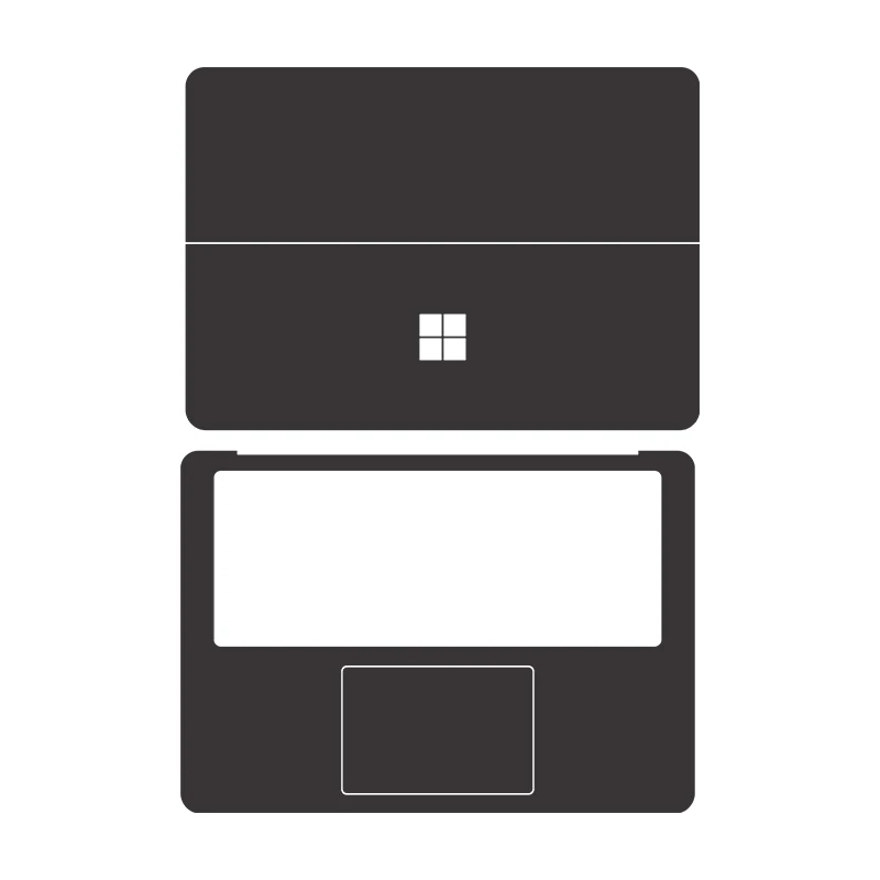 برچسب محافظ توییجین و موییجین مدل frosted کد 01 مناسب برای لپ تاپ مایکروسافت surface laptop studio