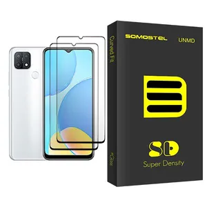 Somastel SD Glass MIX002 Screen Protector For Oppo A15s Pack Of 2