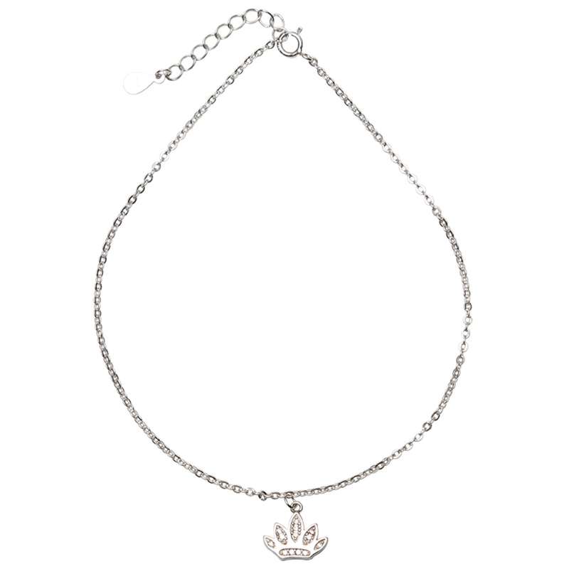 پابند نقره شهر جواهر مدل SJS-AN010