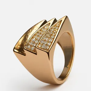 انگشتر زنانه مدل شقایق کد 025