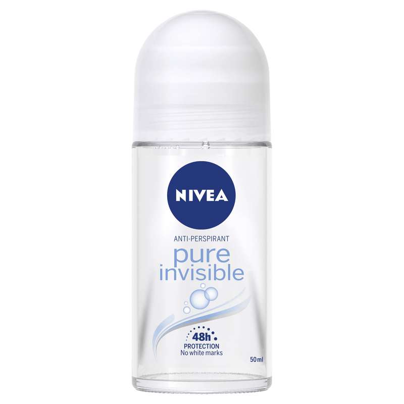 رول ضد تعریق زنانه نیوآ مدل pure invisible حجم 50 میلی لیتر