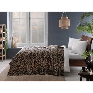 پتو تاچ مدل Leopar سایز 200×220 سانتی متر