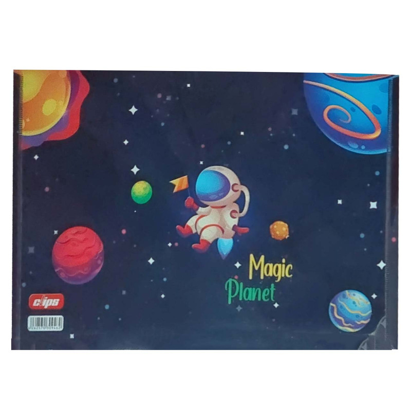 پوشه دکمه دار کلیپس مدل فانتزی طرح کهکشان پوشه دکمه دار کلیپس مدل فانتزی طرح کهکشان