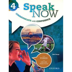 کتاب زبان Speak Now 4 Students Book And Work Book اثر ماری ورگو - دو جلدی