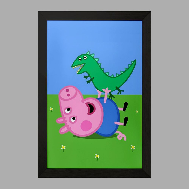 تابلو خندالو مدل جورج انیمیشن پپا پیگ Peppa pig  کد 22072