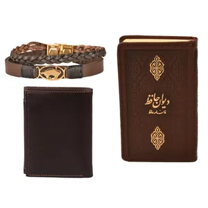 ست هدیه طرح تولد اردیبهشت  کهن چرم  مدل m107- 2