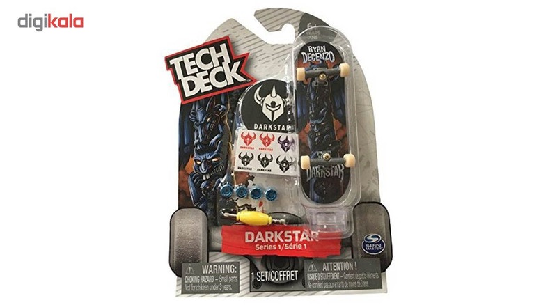 اسکیت بورد اسباب بازی اسپین مستر مدل Tech Deck Dark Star