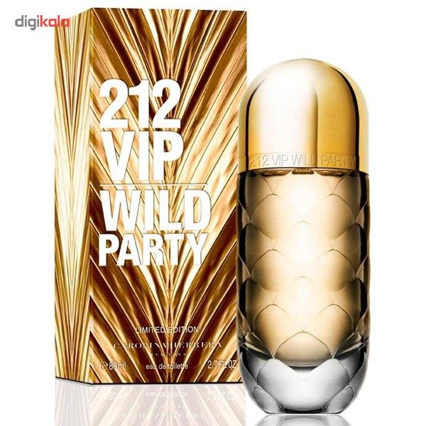 ادو تویلت زنانه کارولینا هررا مدل 212 VIP Wild Party حجم 80 میلی لیتر -  - 4