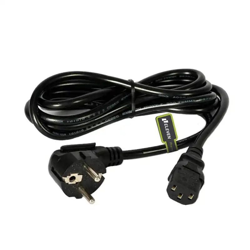 کابل برق سه پین منبع تغذیه کامپیوتر الون مدل EL-150 طول 1.5 متر