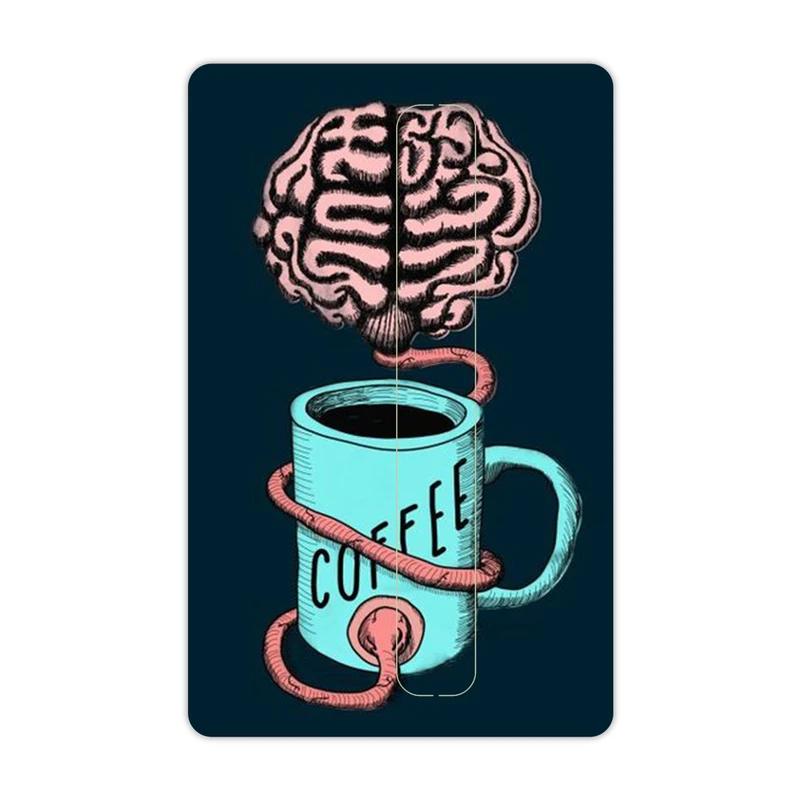 استیکر کارت مدل coffee کد aen14