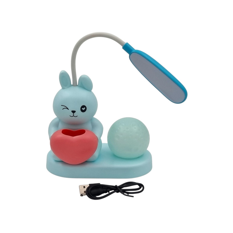 چراغ مطالعه شارژی مدل خرگوشی کد202