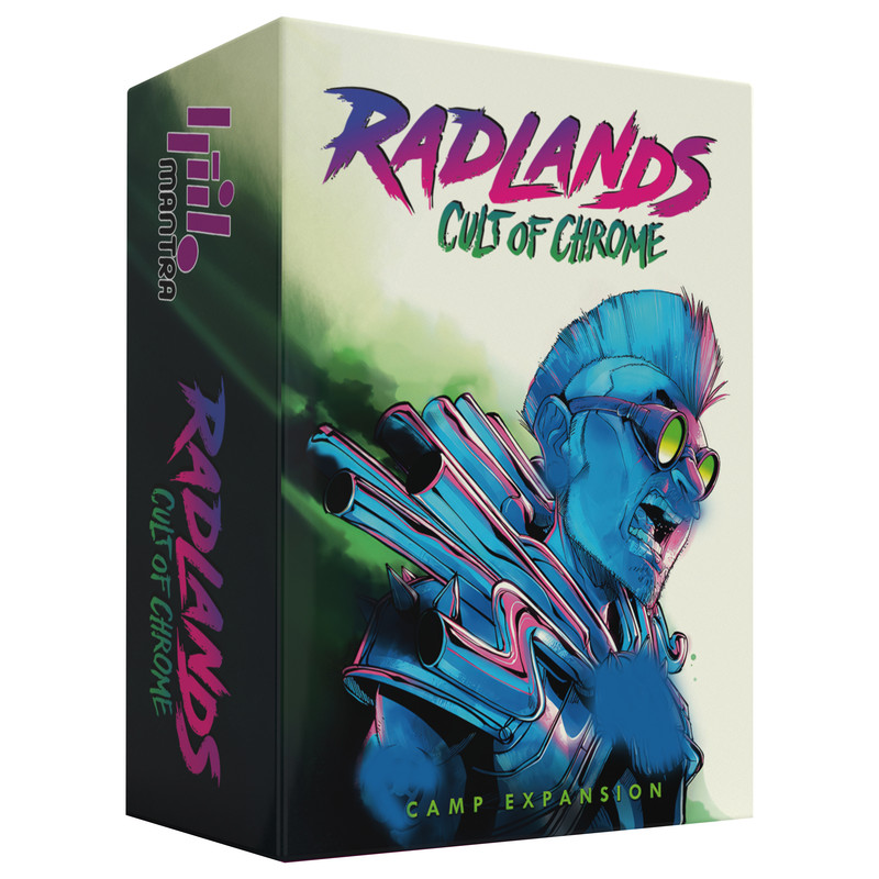 بازی فکری مانترا مدل RADLANDS EXPANSION مناسب سن 12 سال به بالا