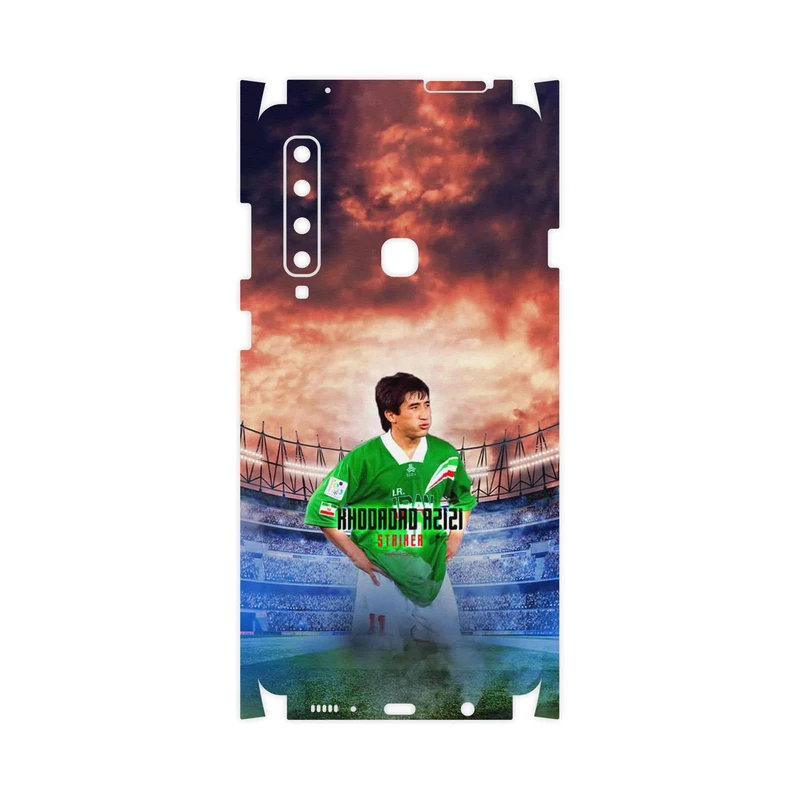 برچسب پوششی ماهوت مدل Khodadad Azizi-FullSkin مناسب برای گوشی موبایل سامسونگ Galaxy A9 2018