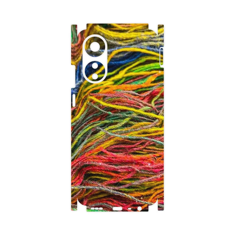 برچسب پوششی ماهوت مدل Fabric Texture 9-FullSkin مناسب برای گوشی موبایل اپو A78 4G